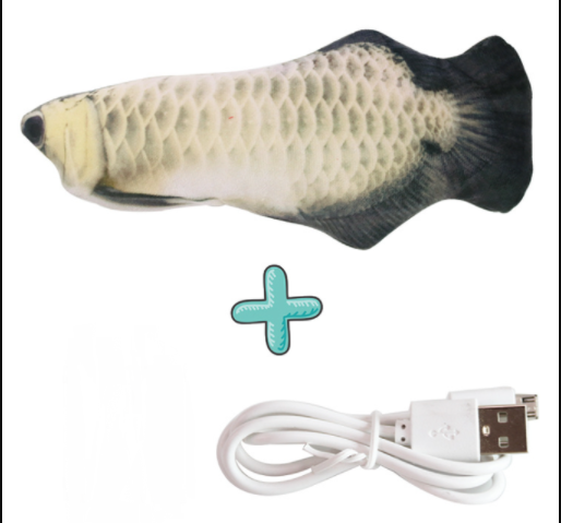 Electronic Fish Cat Toy USB Charging