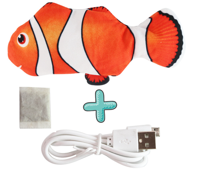 Electronic Fish Cat Toy USB Charging