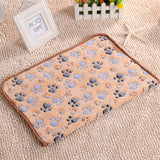 Cute Warm Paw Print Blanket