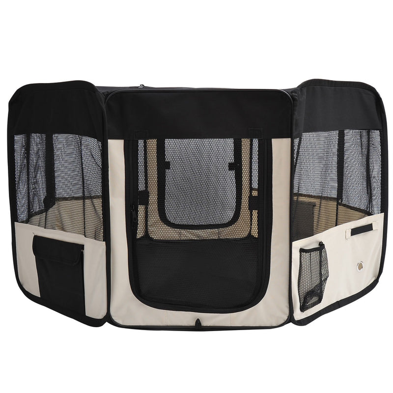 PawHut Soft Folding Playpen