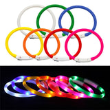 Luminous LED USB Charging Collar