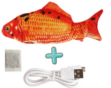 Electronic Fish Cat Toy USB Charging