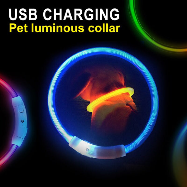 Luminous LED USB Charging Collar