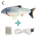 Electronic Fish Cat Toy USB Charging