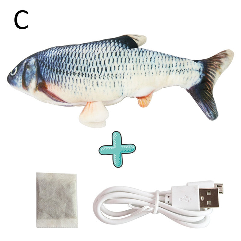 Electronic Fish Cat Toy USB Charging