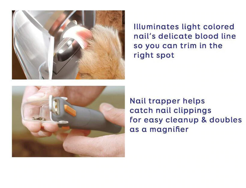 Cat and Dog Nail Clipper With LED