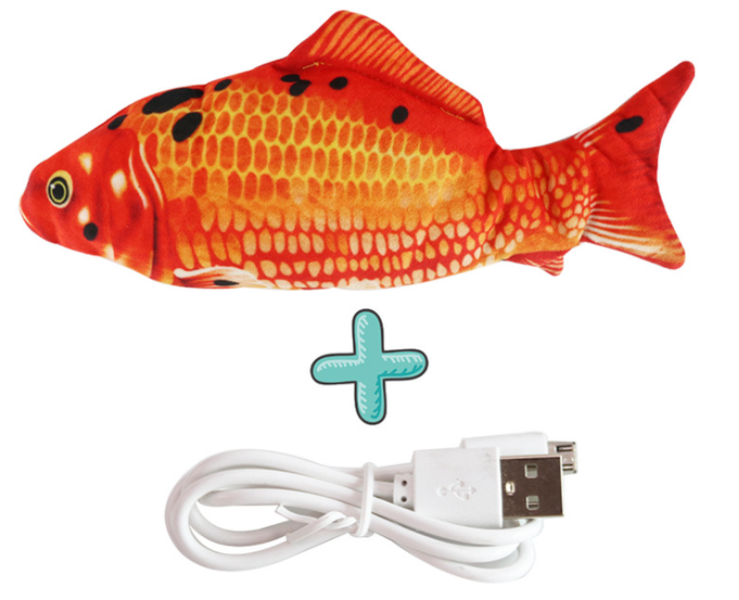 Electronic Fish Cat Toy USB Charging