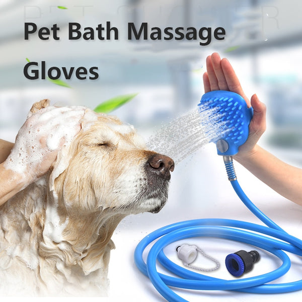 Pet Bathing Glove - Massage Grooming Brush