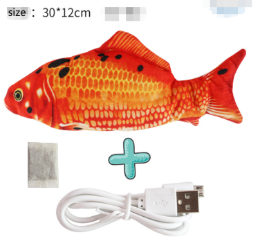 Electronic Fish Cat Toy USB Charging