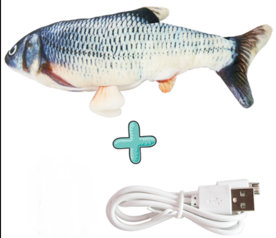 Electronic Fish Cat Toy USB Charging