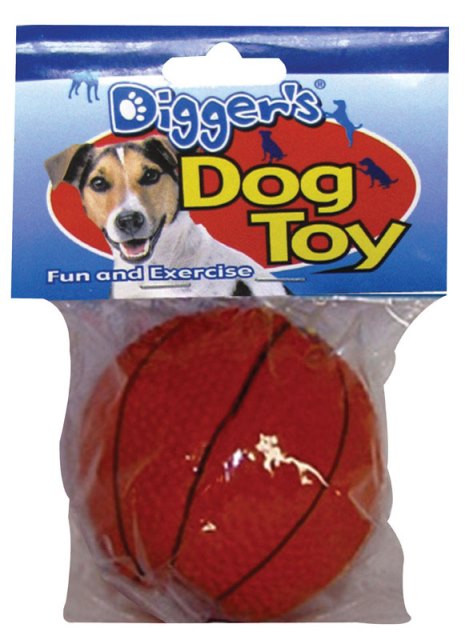 Diggers Basketball Dog Toy