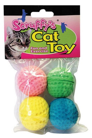 Boss Vo-Toys Sponge Balls Cat Toys