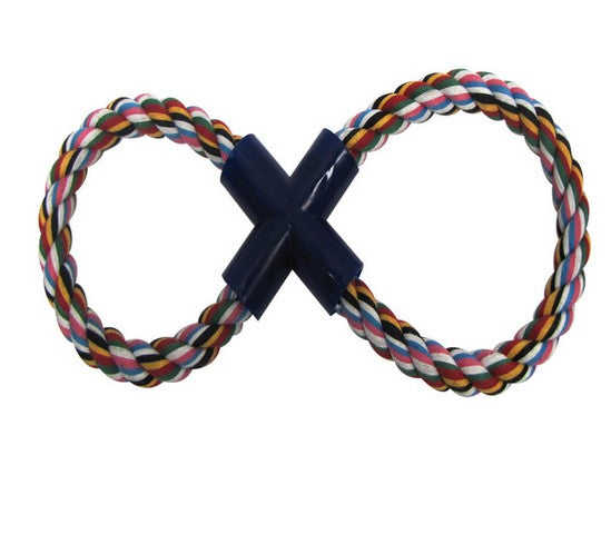 Diggers Figure Eight Rope Dog Toy