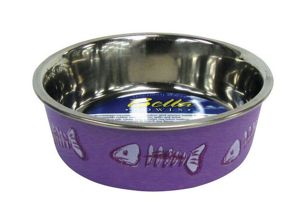 Bella Cat Bowl in Lilac