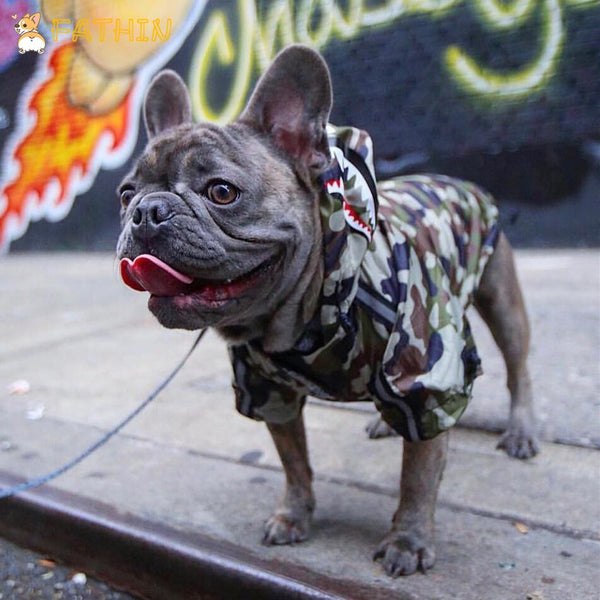 French Bulldog Camouflage Shirt