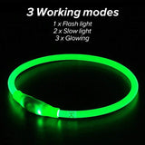 Luminous LED USB Charging Collar