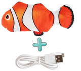 Electronic Fish Cat Toy USB Charging