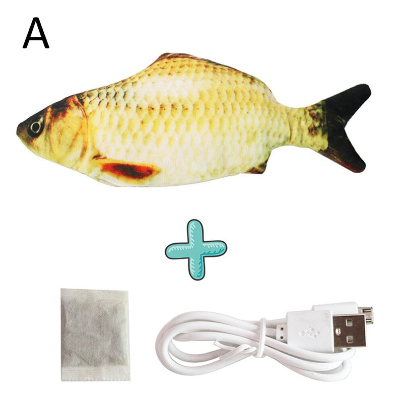 Electronic Fish Cat Toy USB Charging