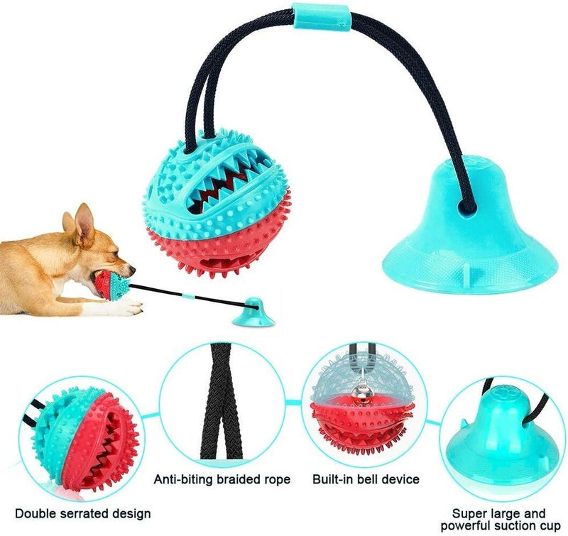 Multifunction Dog Chew Toys With Suction Cup