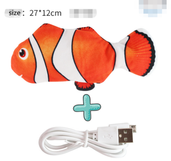 Electronic Fish Cat Toy USB Charging