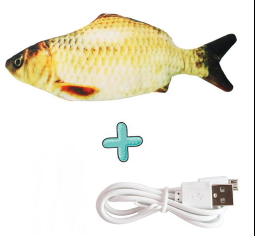 Electronic Fish Cat Toy USB Charging