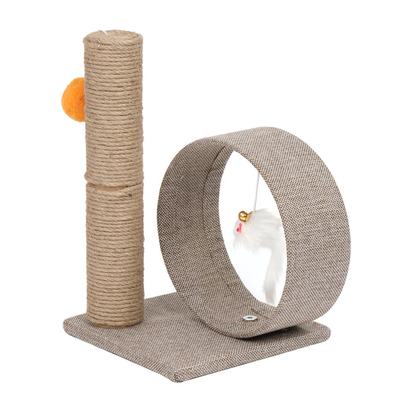 Cat Tower With Ring Toys