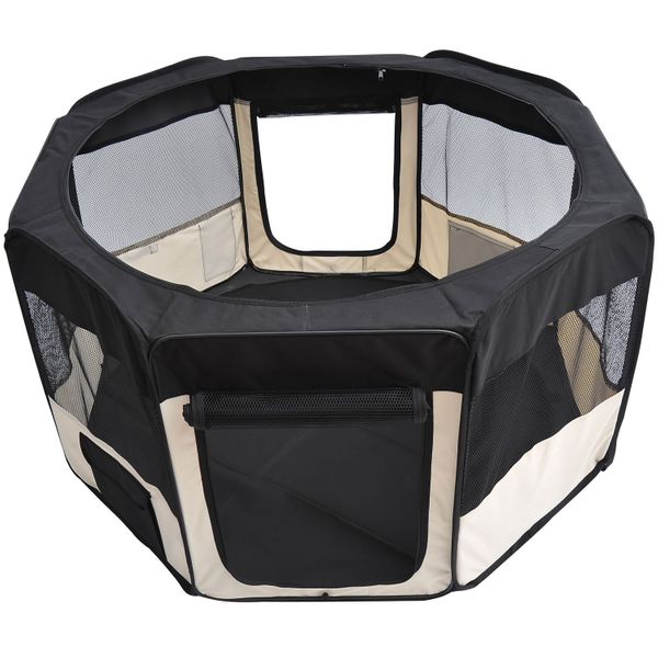 PawHut Soft Folding Playpen