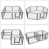 PawHut 8 Panel Heavy Duty Playpen