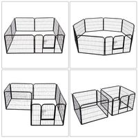 PawHut 8 Panel Heavy Duty Playpen