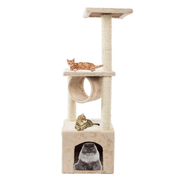 Solid Cute Sisal Cat Tower