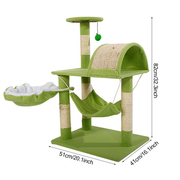 32" Stable Sisal Cat Tower