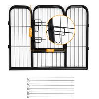 PawHut 8 Panel Heavy Duty Playpen