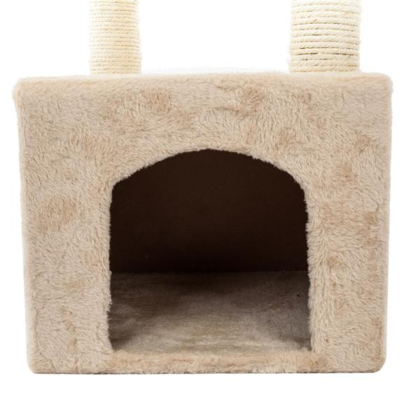 Solid Cute Sisal Cat Tower