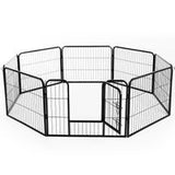 PawHut 8 Panel Heavy Duty Playpen