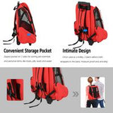 PawHut Pet Backpack - Rolling Carrier