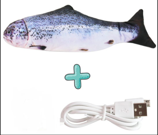 Electronic Fish Cat Toy USB Charging