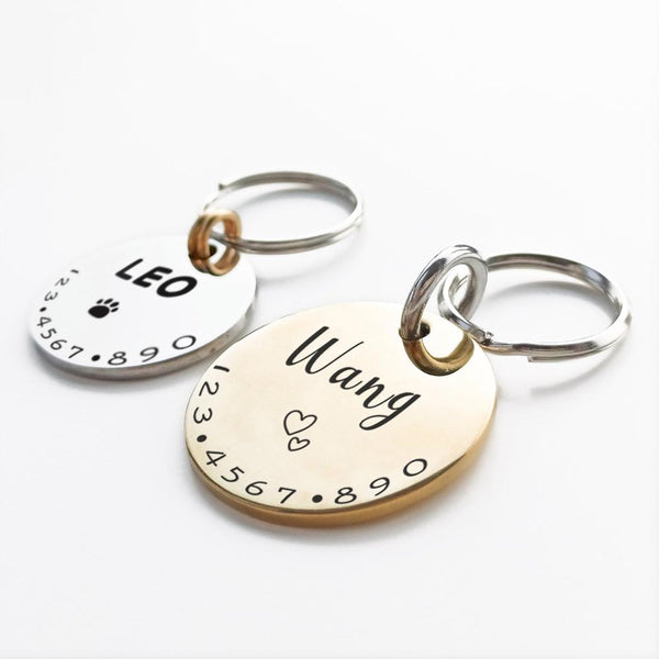 Personalized Engraved Collar Tag