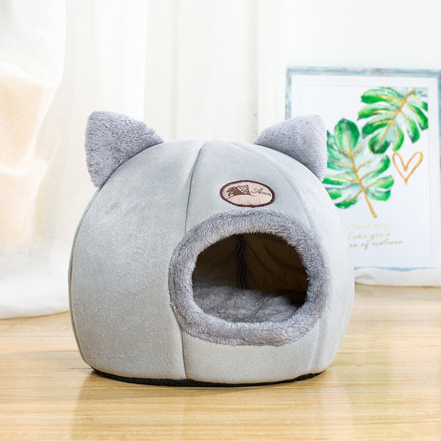 Deep Sleep Cozy Cave Cat Bed