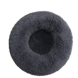 Long Plush Super Soft Round Bed