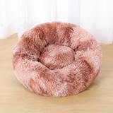 Long Plush Super Soft Round Bed