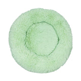 Long Plush Super Soft Round Bed