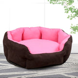 Round Cushioned Dog Bed