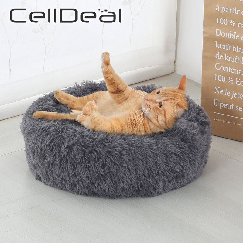 Super Soft Round Cat Cushion Beds