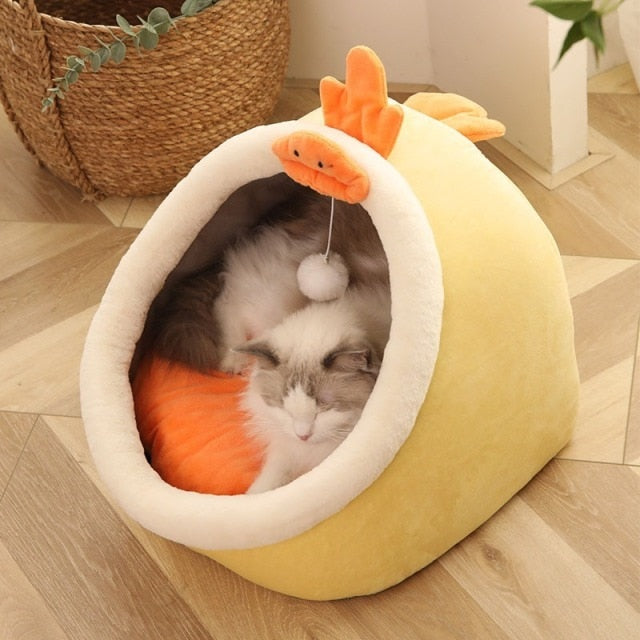 Cute Cat Cave Bed